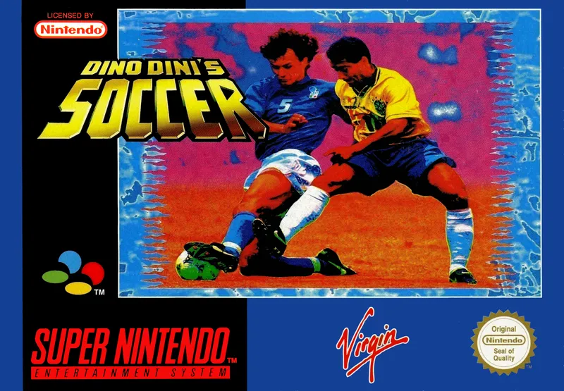 Dino Dini's Soccer box art