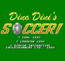 Dino Dini's Soccer screenshot