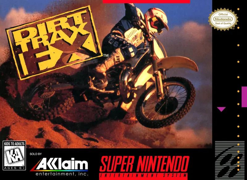 Dirt Trax FX box art