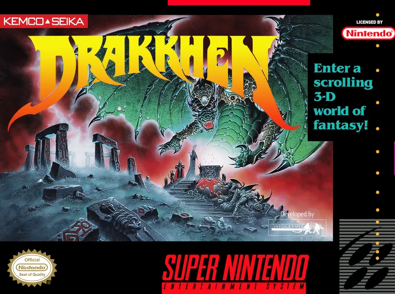 Drakkhen box art
