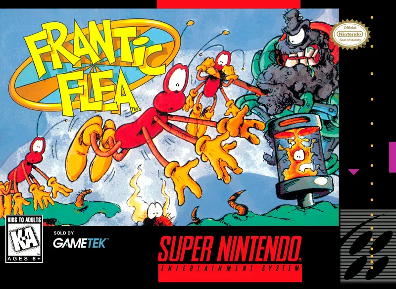 Frantic Flea box art