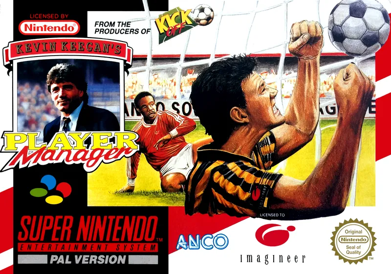 Kevin Keegan's Player Manager box art