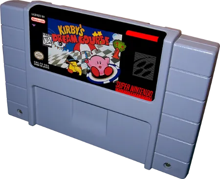 Kirby's Dream Course cart