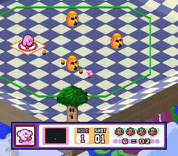 Kirby's Dream Course screenshot