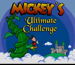 Mickey's Ultimate Challenge screenshot