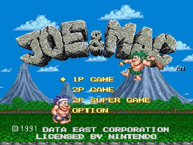 Joe & Mac screenshot