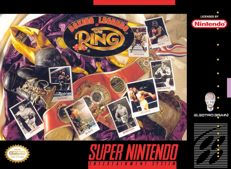 Boxing Legends of the Ring box art