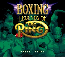 Boxing Legends of the Ring screenshot