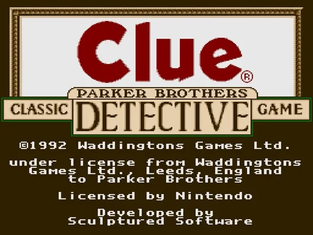 Clue screenshot