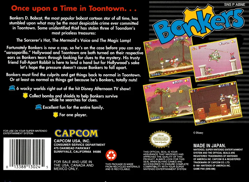 Bonkers box back