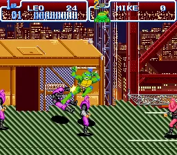 Teenage Mutant Ninja Turtles IV: Turtles In Time screenshot