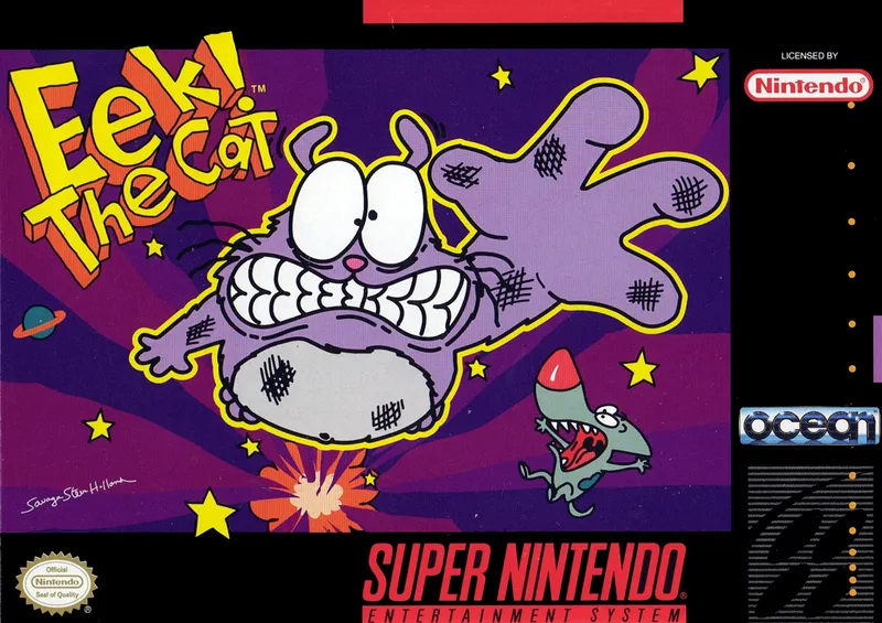 Eek! The Cat box art