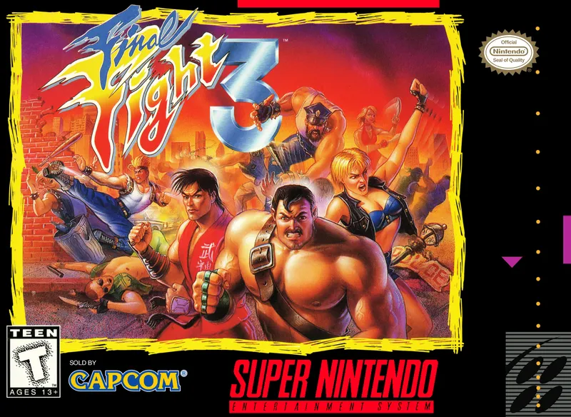 Final Fight 3 box art