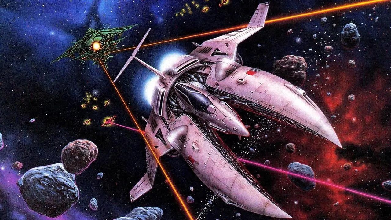 Backdrop artwork for Gradius III