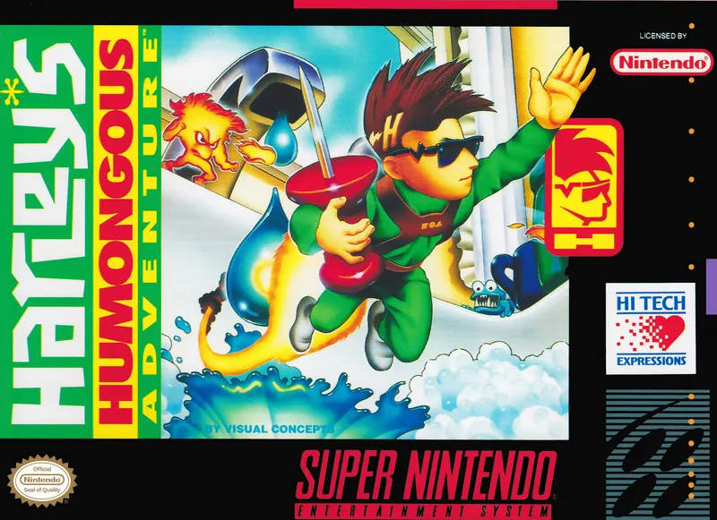 Harley's Humongous Adventure box art