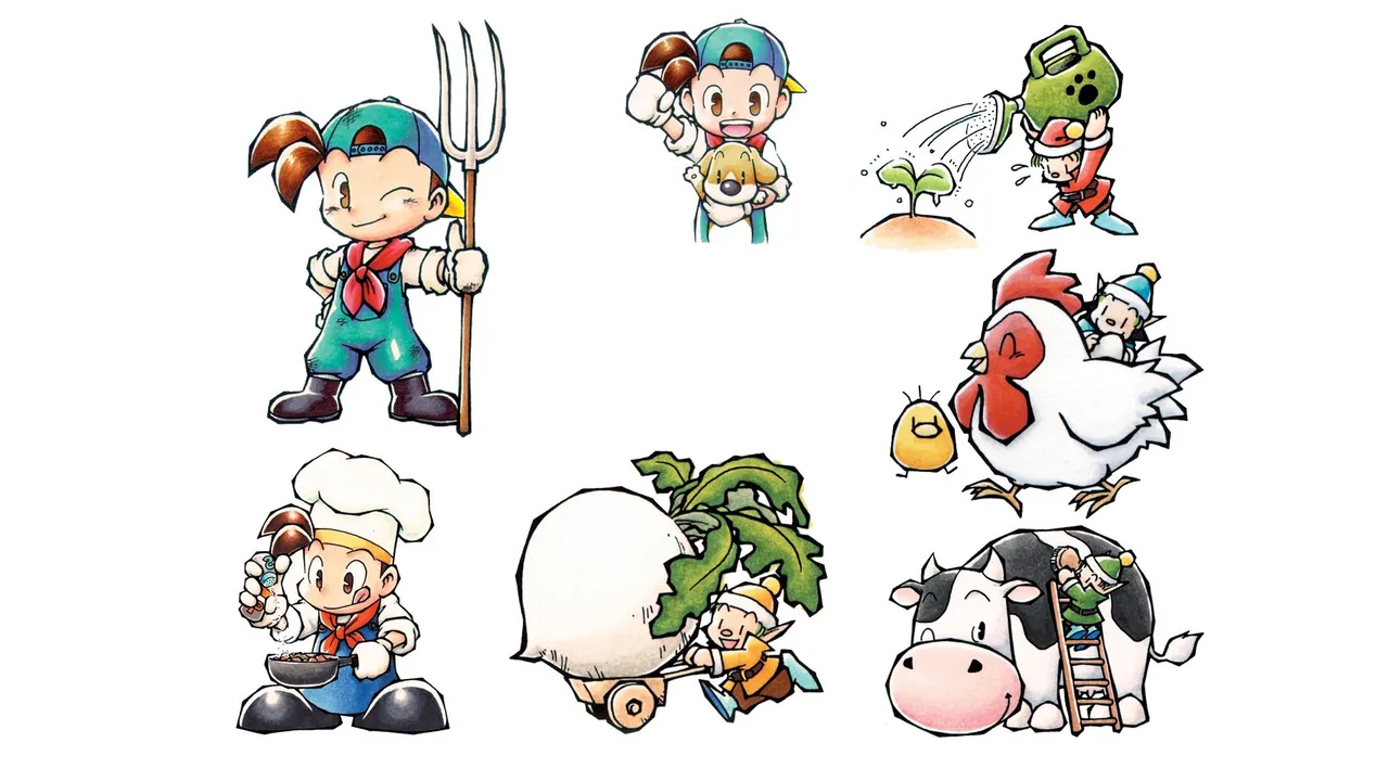 Backdrop artwork for Harvest Moon