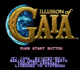 Illusion of Gaia screenshot
