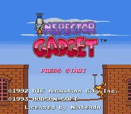 Inspector Gadget screenshot