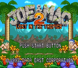 Joe & Mac 2: Lost in the Tropics screenshot