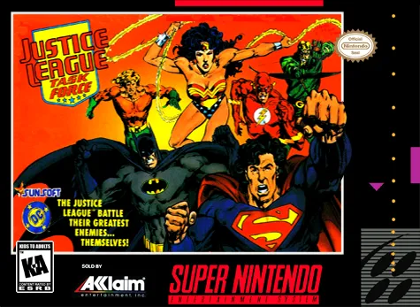 Justice League Task Force box art