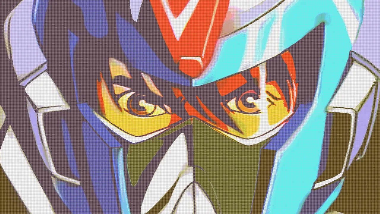 Backdrop artwork for Cyber Knight II: Chikyuu Teikoku no Yabou