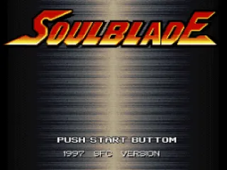 Soul Blade screenshot