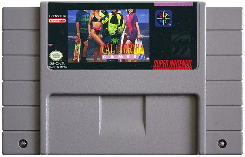 California Games II cart