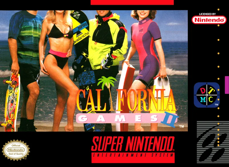 California Games II box art