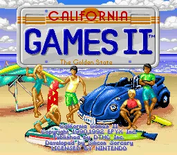 California Games II screenshot