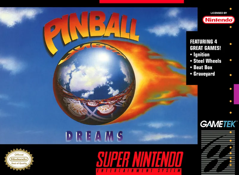 Pinball Dreams box art