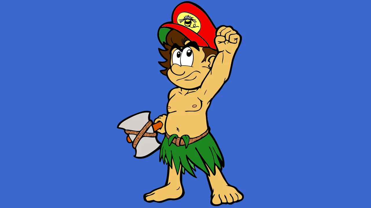 Backdrop artwork for Super Adventure Island II