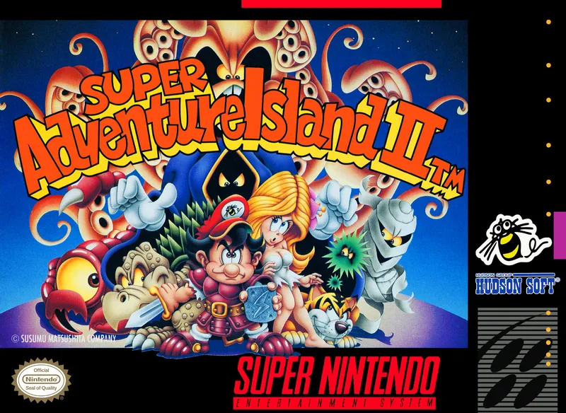Super Adventure Island II box art
