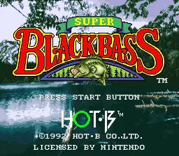 Super Black Bass screenshot