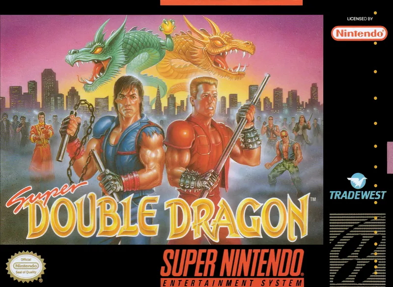 Super Double Dragon box art