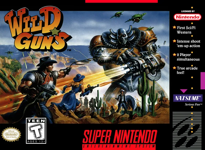 Wild Guns box art
