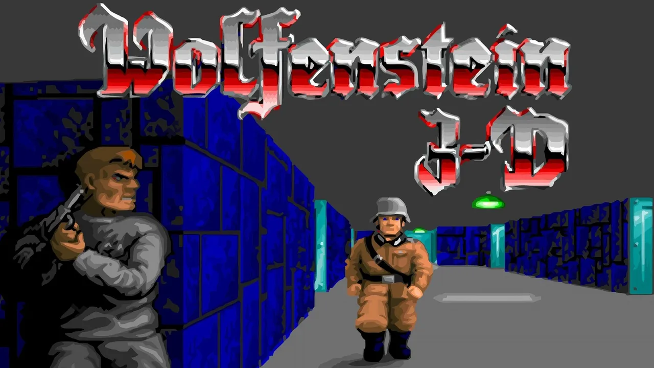 Backdrop artwork for Wolfenstein 3-D