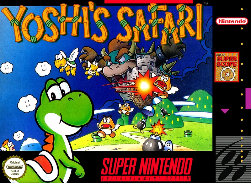 Yoshi's Safari box art