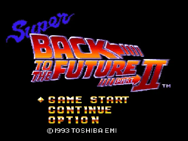 Super Back to the Future Part II screenshot