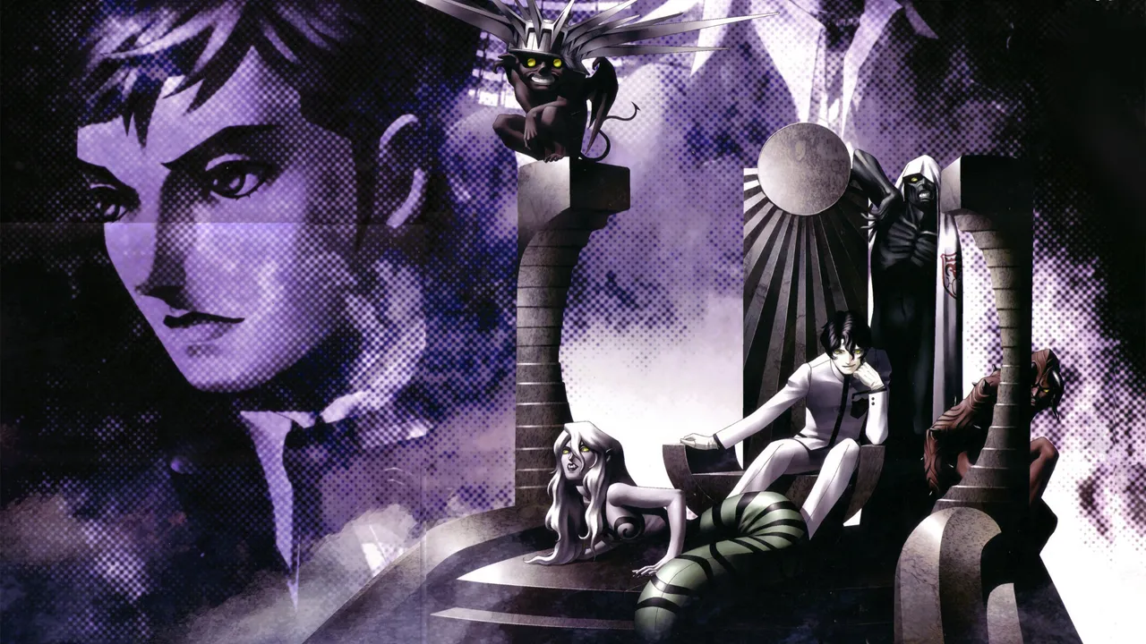 Backdrop artwork for Shin Megami Tensei if...
