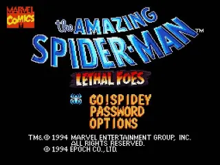 Amazing Spider-Man, The: Lethal Foes screenshot