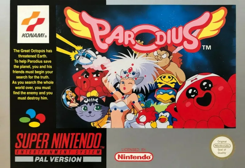 Parodius box art