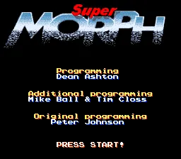 Super Morph screenshot