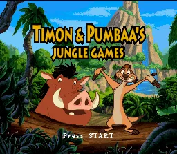 Timon & Pumbaa's Jungle Games screenshot