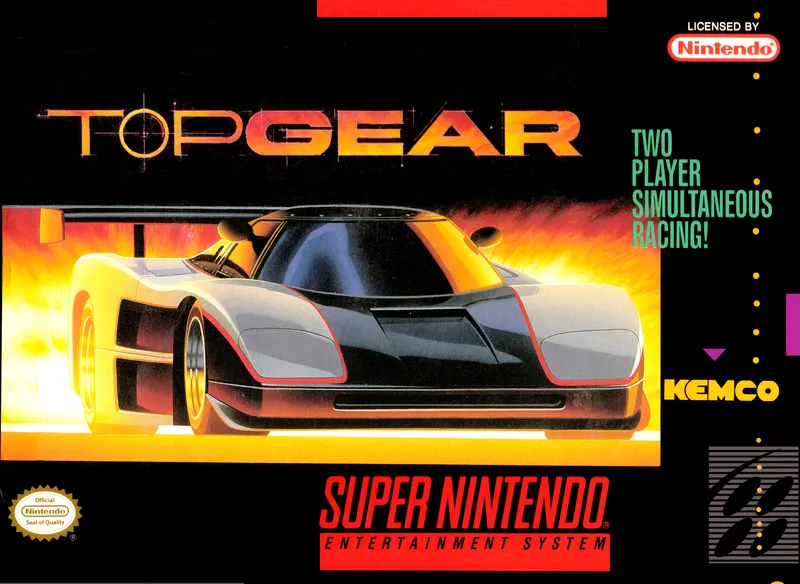 Top Gear box art