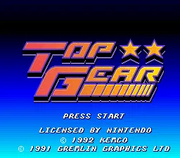 Top Gear screenshot