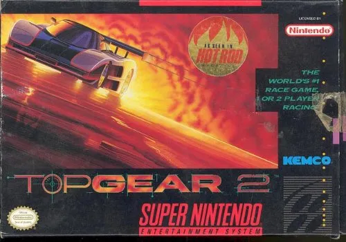 Top Gear 2 box art