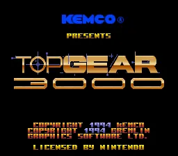 Top Gear 3000 screenshot