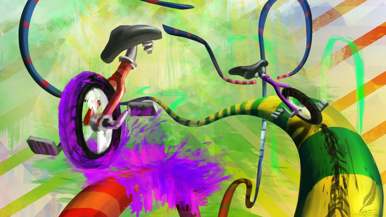 Backdrop artwork for Uniracers