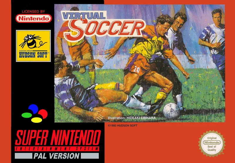 Virtual Soccer box art