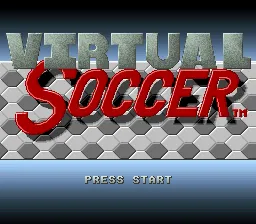 Virtual Soccer screenshot